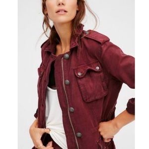 Free People Not Your Brother's Surplus Jacket